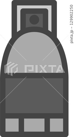 カラー工具類関連の単品アイコン　ガスボンベ 129902250