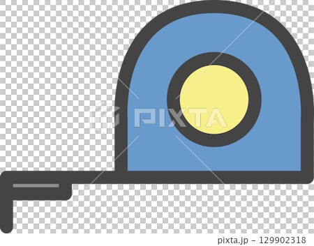 顏色工具相關單一圖示捲尺 顏色工具相關單一圖示捲尺 129902318