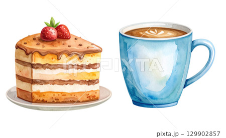 ケーキセット（ケーキwithコーヒー） 129902857