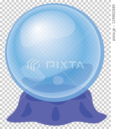 占いの水晶玉 占いの水晶玉 129902880