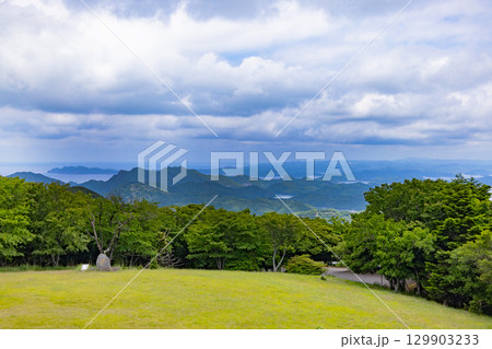 上見坂園地　展望台からの風景 129903233