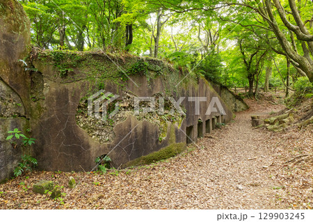 上見坂園地 砲座跡 上見坂園地 砲座跡 129903245