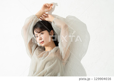 UVケア　紫外線　ビューティーイメージ 129904016