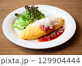 オムレツチーズ乗せ 129904444