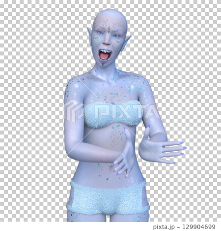 Female alien 129904699
