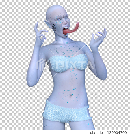 Female alien 129904700