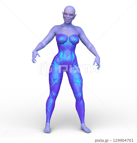 女性エイリアン 129904701