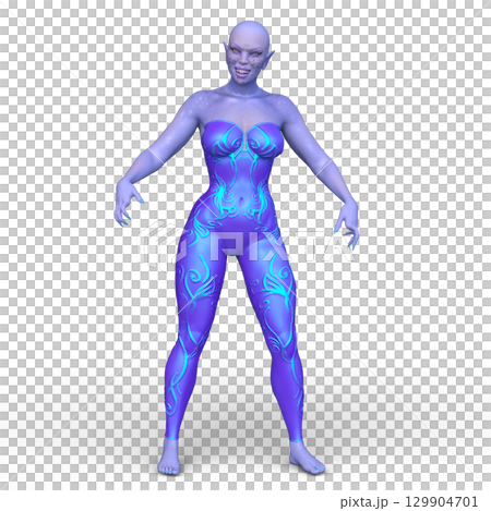 Female alien 129904701