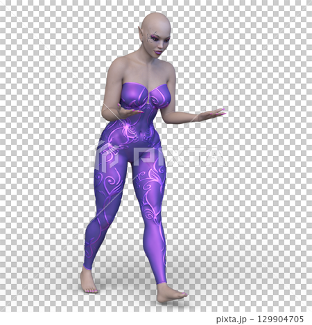 Female alien 129904705