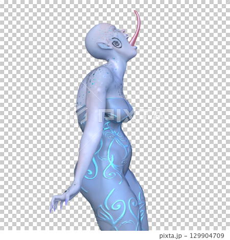 女性エイリアン 129904709