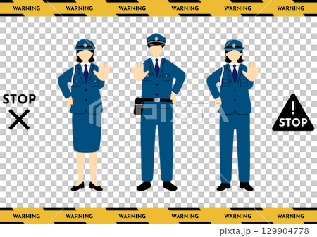 警務人員發出禁令和警告 129904778