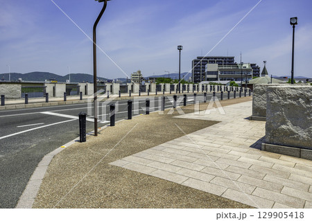 岡山後楽園周辺　医薬橋　岡山県岡山市 129905418