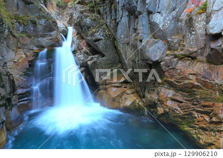 黒部峡谷下ノ廊下 十字峡剱沢(横) 129906210