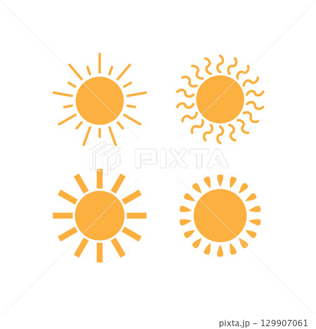 sun ilustration design sun ilustration design 129907061