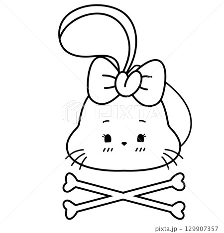 Bunny Halloween  129907357