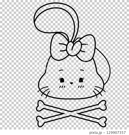 Bunny Halloween  129907357