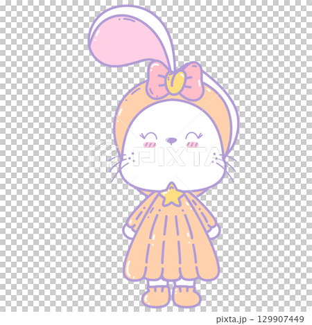 Bunny Halloween  129907449