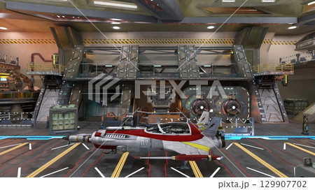 宇宙船格納庫 129907702