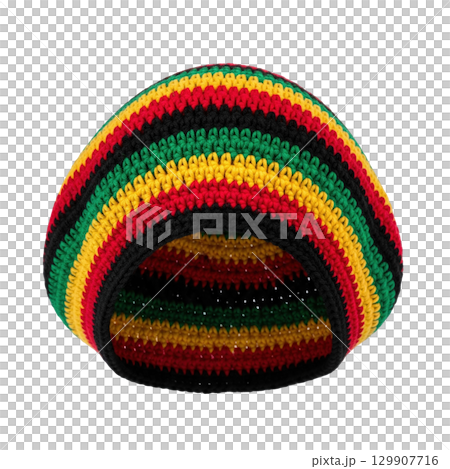 Rasta color beanie hat a jamaican handmade reggae cap style accessory for men and women 129907716