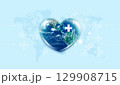 World heart day. health care medical focus heartbeat for checking the function of the patient heart. health insurance, love. heart attack and cardiology. elements of this image furnished by NASA. 129908715
