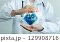 World heart day. health care medical focus heartbeat for checking the function of the patient heart. health insurance, love. heart attack and cardiology. elements of this image furnished by NASA. 129908716