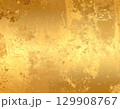 金色金属のテクスチャ・ビンテージ背景 129908767