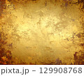 金色金属のテクスチャ・ビンテージ背景 129908768