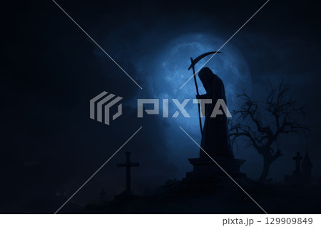 Halloween mystery concept, Generative AI 129909849