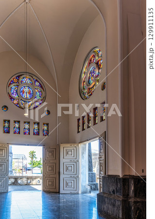 Interior view of the Metropolitan Cathedral of St. Joseph at For 129911135