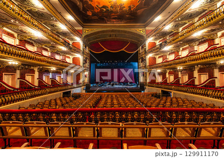 The Theatro da Paz, Peace Theater at Belem, in the state of Para The Theatro da Paz, Peace Theater at Belem, in the state of Para 129911170