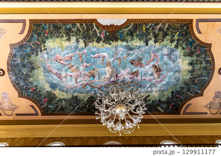 The Theatro da Paz, Peace Theater at Belem, in the state of Para 129911177