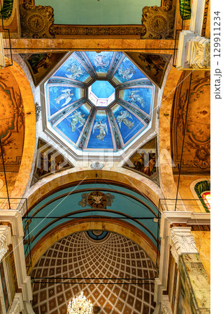 Interior of the Church of Saint Sebastian in Manaus, Amazonas, B Interior of the Church of Saint Sebastian in Manaus, Amazonas, B 129911234