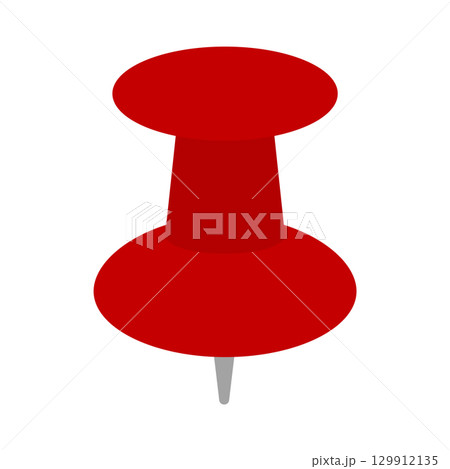 画鋲のイラスト素材 129912135