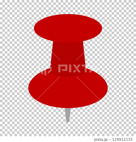 画鋲のイラスト素材 129912135