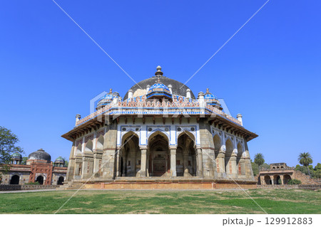 フマーユーン廟のイーサー・ハーン廟とイーサー・ハーン・モスク フマーユーン廟のイーサー・ハーン廟とイーサー・ハーン・モスク 129912883