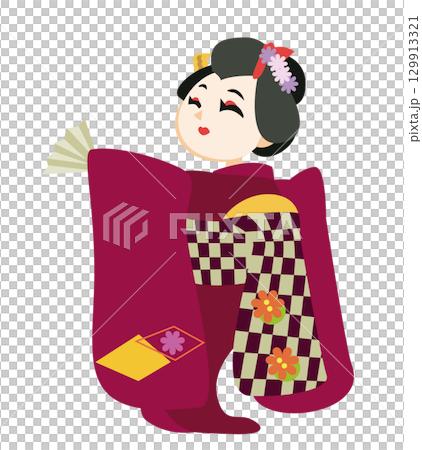 舞妓舞蹈 129913321