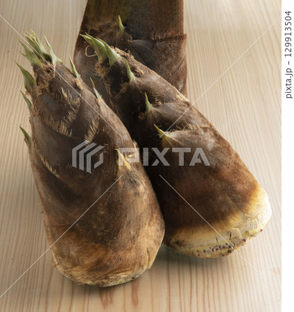 新鮮な筍 129913504