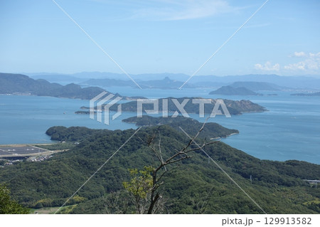 金甲山からの井島 金甲山からの井島 129913582