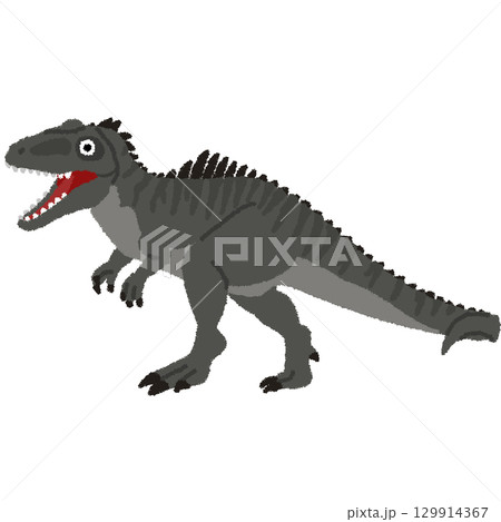 ギガノトサウルスのイラスト 129914367