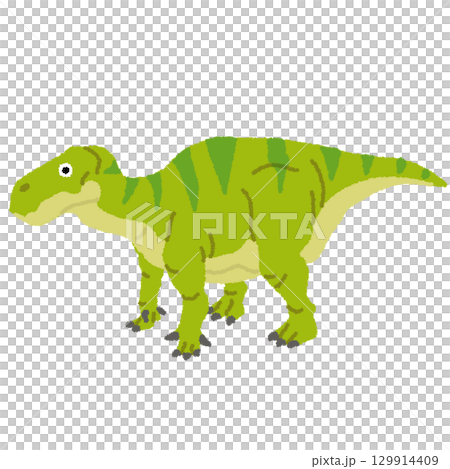 イグアノドンのイラスト 129914409