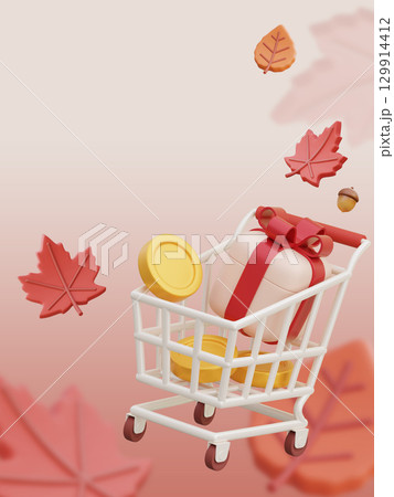 autumn fall event template background image 129914412