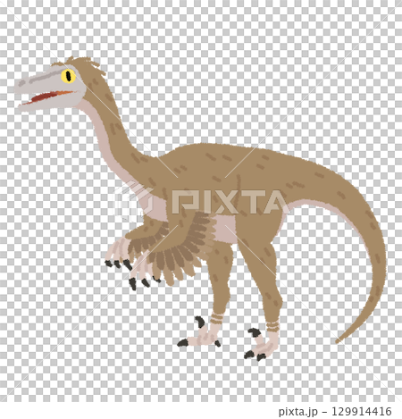 トロオドンのイラスト 129914416