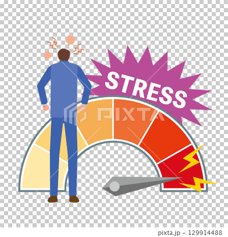 イライラするビジネスマンの後ろ姿 イライラするビジネスマンの後ろ姿 129914488