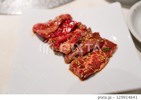牛肉 ビーフ やきにく 129914641