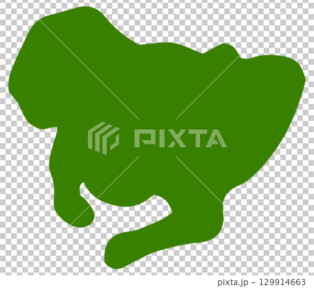 愛知縣的手繪隨意地圖插圖 129914663