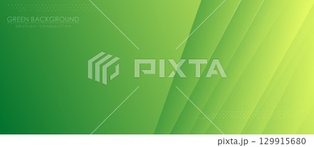 Green gradient abstract background with arbitrary geometric shapes. Vector composition Green gradient abstract background with arbitrary geometric shapes. Vector composition 129915680