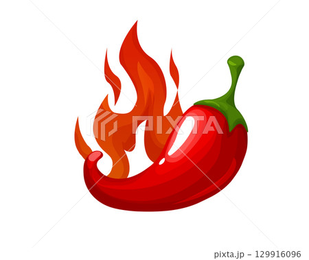 Pepper Spicy chili pepper level scale icon, label. Traditional Mexican, Chinese, asian spicy levels. mild, spicy, hot. Chili pepper red outline icon Pepper Spicy chili pepper level scale icon, label. Traditional Mexican, Chinese, asian spicy levels. mild, spicy, hot. Chili pepper red outline icon 129916096