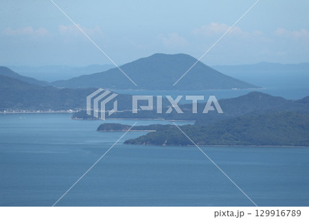 金甲山からの小豆島 金甲山からの小豆島 129916789