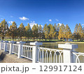 川越水上公園の秋風景 129917124