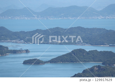 金甲山からの直島諸島 129917629